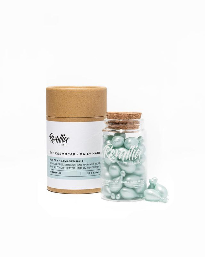Remilia Hair Cosmocap Hair Serum Capsules for Frizzy & Dry Hair - Lightweight Treatment