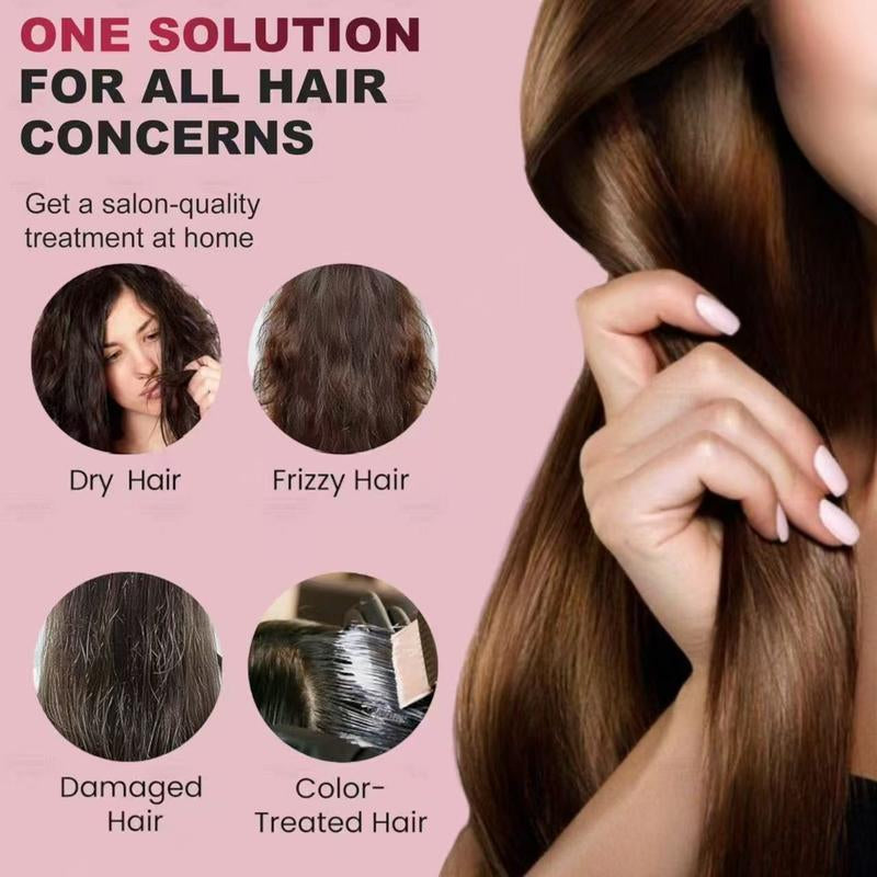 Angerose Signature Scent Leave-In Conditioner Keratin Styling & Moisturizing Serum Capsules with Honey Extract Jojoba Argan Oil Vitamins a E B5 for Smooth Hydrated Hair