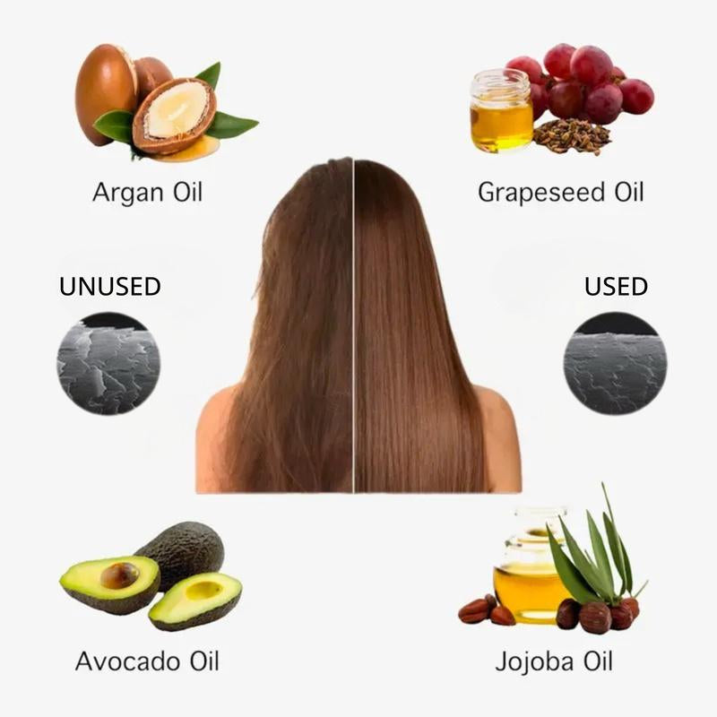 【Sahipub】Perfume& Hair Oil 2 in 1-Avocado Oil, Collagen Hair Oil for Frizzy, Dry, Thicker, Ponytail, Damaged, Curly, Healthy Hair, Repair Serum, Haircare, Hair Fragrance Thanksgiving Blackfriday Gift